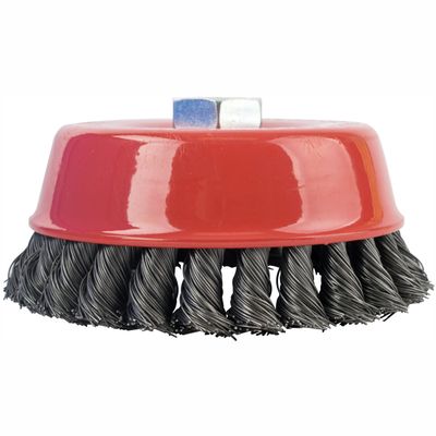 Wire Cup Brush Twisted 125mmxm14 Blister